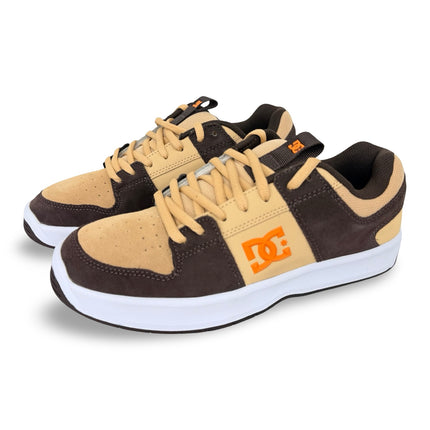 DC Men's Lynx Zero S Shoes - Brown/Brown/Orange