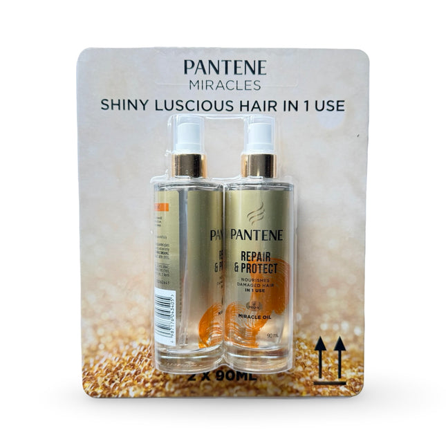 Pantene Repair and Protect Pro-V Miracle Oil 90mL – 2 Pack
