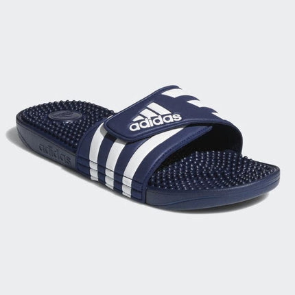 Adidas Men's Adissage Slides - Blue/White/Blue
