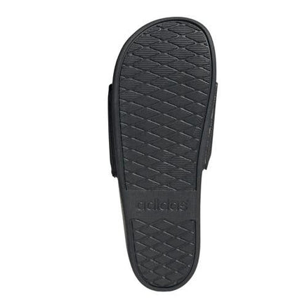 Adidas Men's Adilette Comfort Slides - Green/Carbon/White