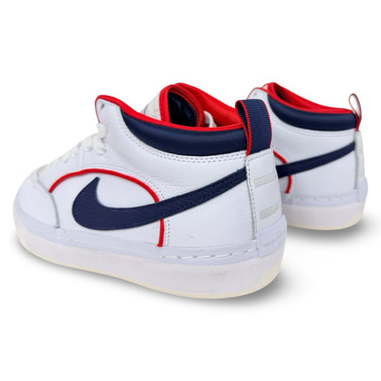 Nike Men's SB React Leo PRM Sneakers – White/Midnight Navy