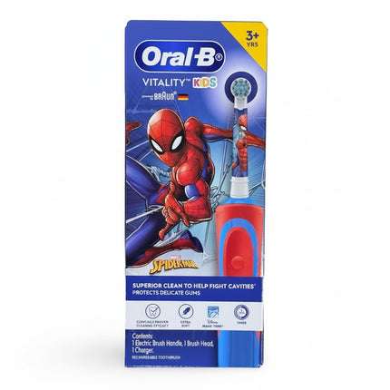 Oral-B Vitality Kids Spiderman electric toothbrush for children aged 3+