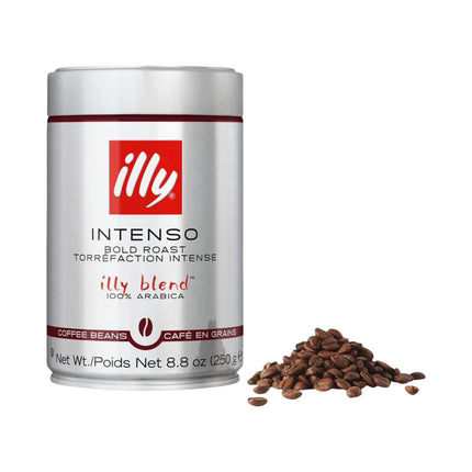 Illy Intenso Whole Bean Coffee Bold Roast 250g