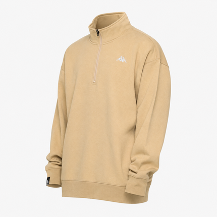 Kappa Authentic Sved Unisex Jumper - Beige / Irish-White
