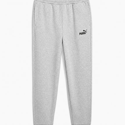 Puma Men's Cuff Trackpants / Tracksuit Pants - Light Grey Heather
