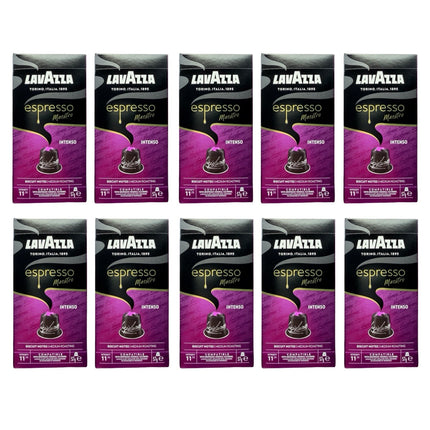 Lavazza Espresso Intenso Coffee Capsules Intensity 11/13 – 100 Pack (Compatible with Nespresso Original Machines)
