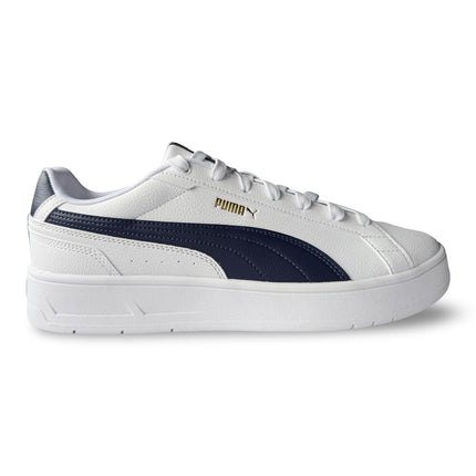 Puma Men’s Court Classico Sneakers – White/Black/Gold