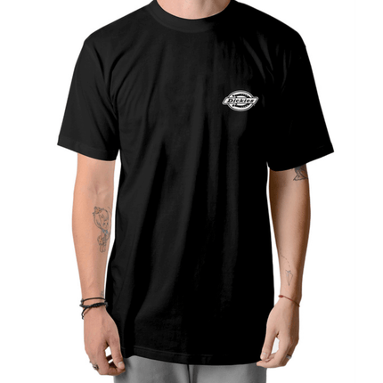Dickies Mens Logo Graphic T-Shirt Black