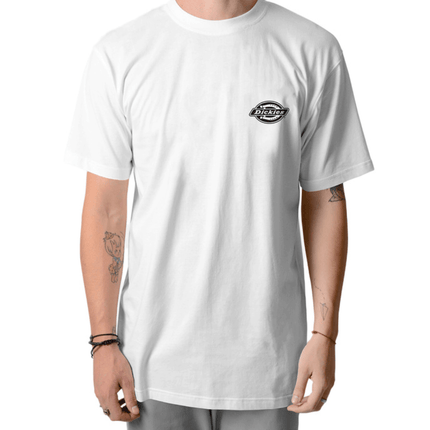 Dickies Mens Logo Graphic T-Shirt White