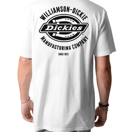 Dickies Mens Logo Graphic T-Shirt White