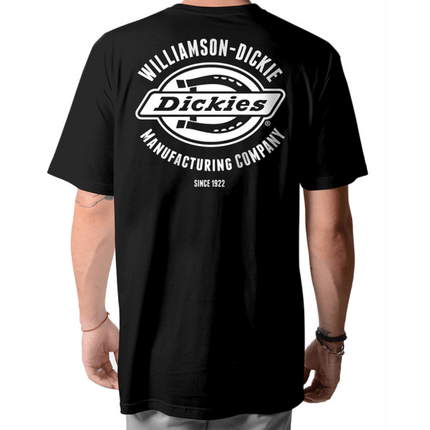 Dickies Mens Logo Graphic T-Shirt Black