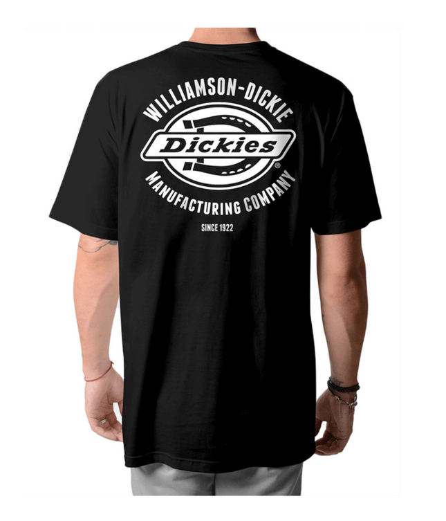 Dickies Mens Logo Graphic T-Shirt Black