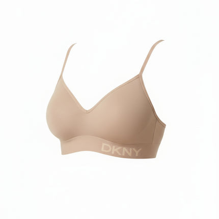 DKNY Women's Seamless Bra 2 Pack - Brown/Tan