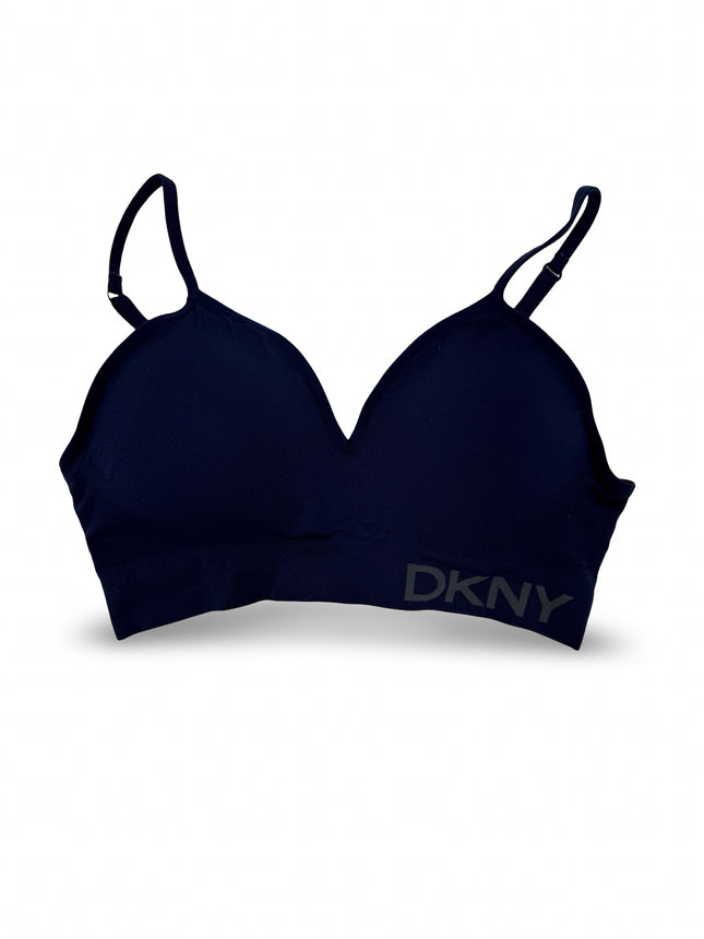 DKNY Women's Seamless Bra 2 Pack - Pink/Navy