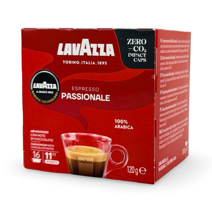 Lavazza Passionale A Modo Mio Coffee Pods 16 Pack
