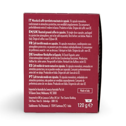 Lavazza A Modo Mio Intenso Coffee Pods – 16 Pods