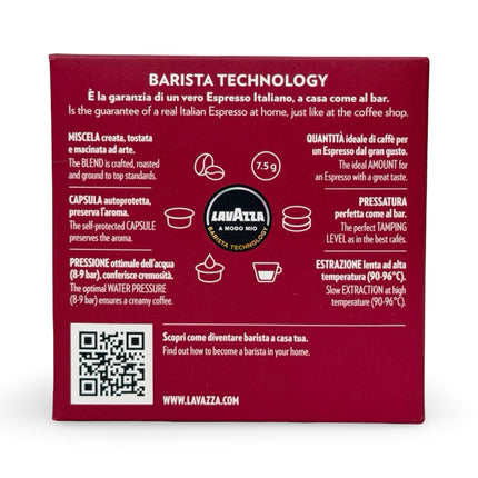 Lavazza A Modo Mio Intenso Coffee Pods – 16 Pods