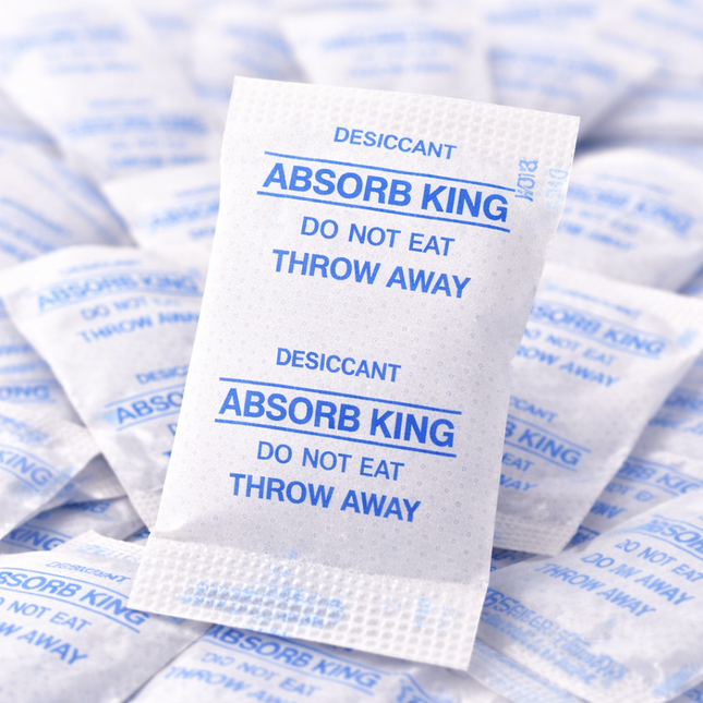 Silica Gel Packets 1g Moisture Absorber Desiccant Reusable 500pcs