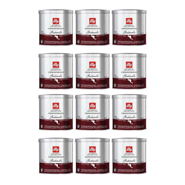 Illy Arabica Selection iPerespresso Capsules Guatemala 252 Pack (12 x 21)