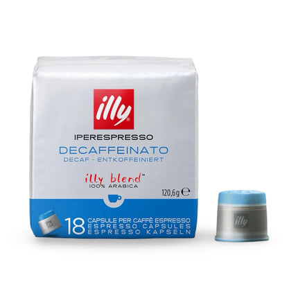 Illy Decaf Classico iPerespresso Capsules Medium Roast 18 Pack