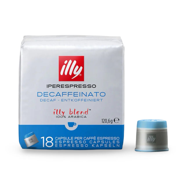 Illy Decaf Classico iPerespresso Capsules Medium Roast 18 Pack