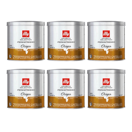 Illy Arabica Selection iPerespresso Capsules Ethiopia 126 Pack (6 x 21)
