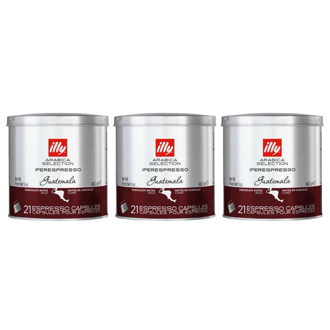 Illy Arabica Selection iPerespresso Capsules Guatemala 63 Pack (3 x 21)