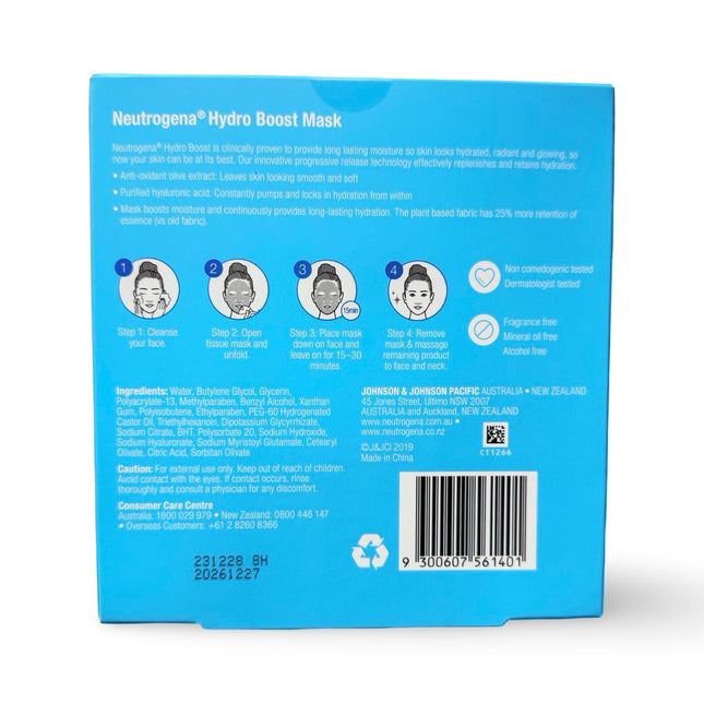 Neutrogena Hydro Boost Sheet Mask 5pk