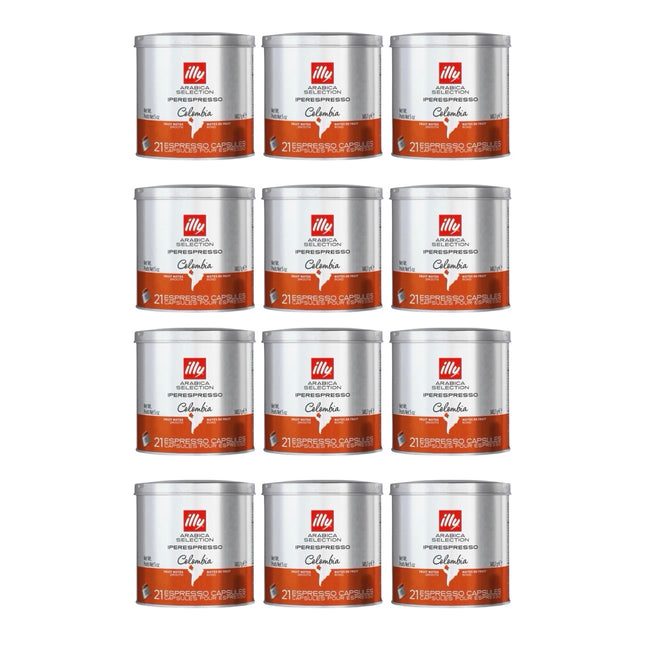 Illy Arabica Selection iPerespresso Capsules Colombia 252 Pack (12 x 21)