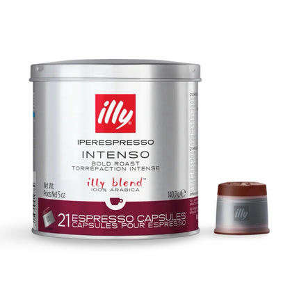 Illy Intenso iPerespresso Capsules Bold Roast 21 Pack