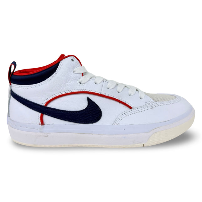 Nike Men's SB React Leo PRM Sneakers – White/Midnight Navy