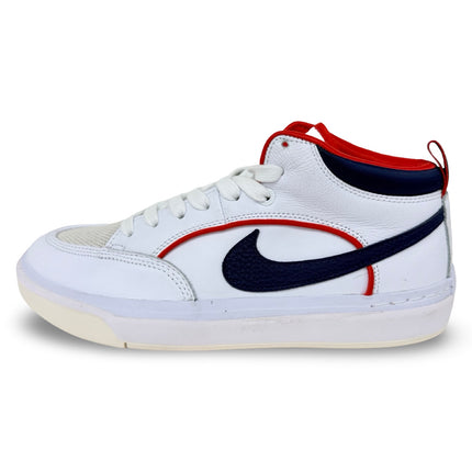 Nike Men's SB React Leo PRM Sneakers – White/Midnight Navy