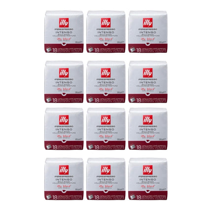 Illy Intenso iPerespresso Capsules Bold Roast 216 Pack (12 x 18)