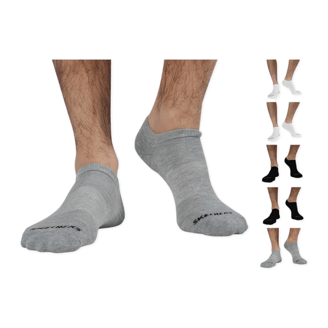 Skechers men’s low cut socks 6 pack multicolour sock size 9-11