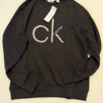 Calvin Klein Men's Holiday Fleece Sweater - Black