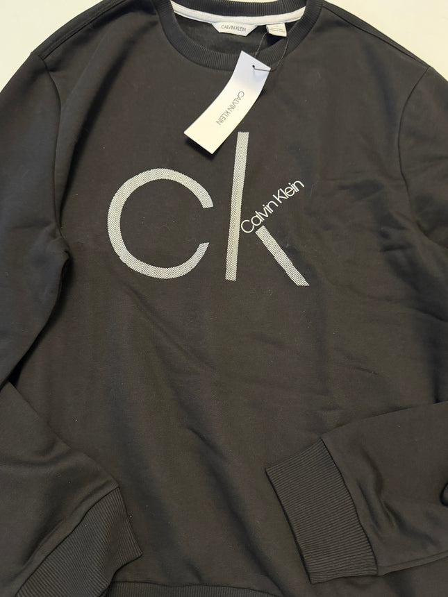 Calvin Klein Men's Holiday Fleece Sweater - Black