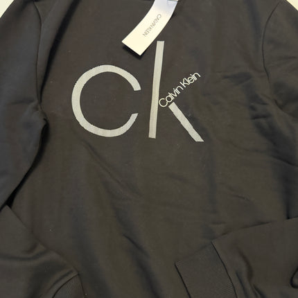 Calvin Klein Men's Holiday Fleece Sweater - Black
