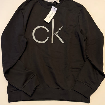 Calvin Klein Men's Holiday Fleece Sweater - Black