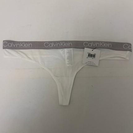 Calvin Klein Women's Thong Underwear 1 Pack - White