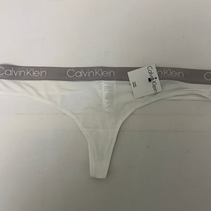 Calvin Klein Women's Thong Underwear 1 Pack - White