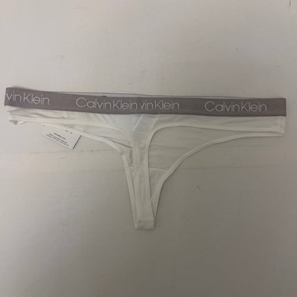 Calvin Klein Women's Thong Underwear 1 Pack - White