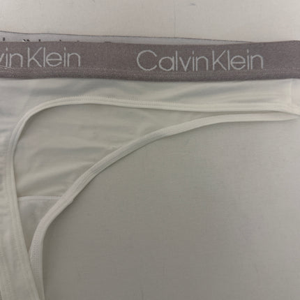 Calvin Klein Women's Thong Underwear 1 Pack - White