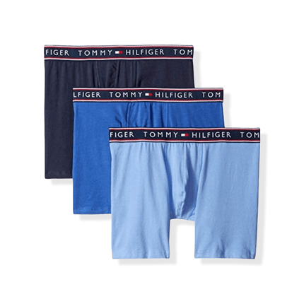 Tommy Hilfiger Men’s Cotton Stretch Boxer Briefs 3 Pack