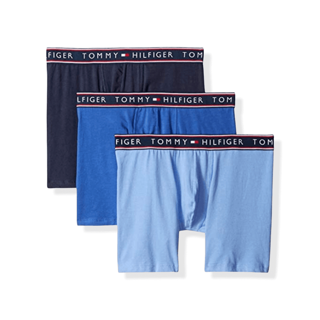 Tommy Hilfiger Men’s Cotton Stretch Boxer Briefs 3 Pack