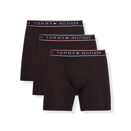 Tommy Hilfiger Men’s Cotton Stretch Boxer Briefs 3 Pack