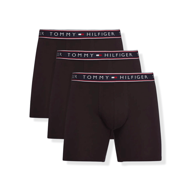 Tommy Hilfiger Men’s Cotton Stretch Boxer Briefs 3 Pack