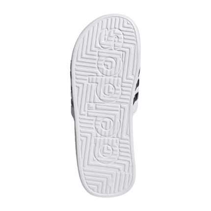 Adidas Men's Adissage Slides - Cloud White / Core Black / Cloud White