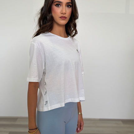 Puma Women’s Amplified Tee – Puma White