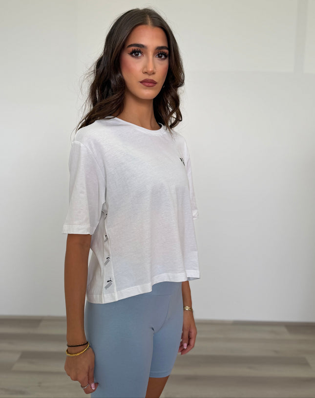 Puma Women’s Amplified Tee – Puma White