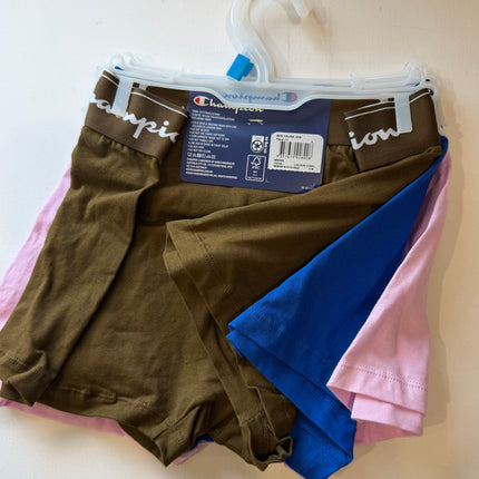 Champion Men's Athletic Soft Cotton Trunk 3 Pack - Pink/Blue Believer/ Dance Monkey